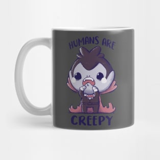 Creepy Humans Mug